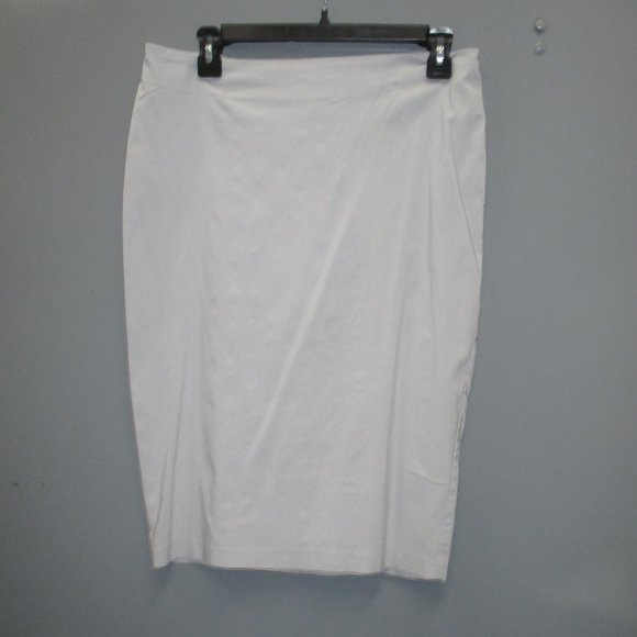 ASOS Women's Skirt Size 10 Gray Color Zipper Back Women's Skirt - Picture 1 of 10